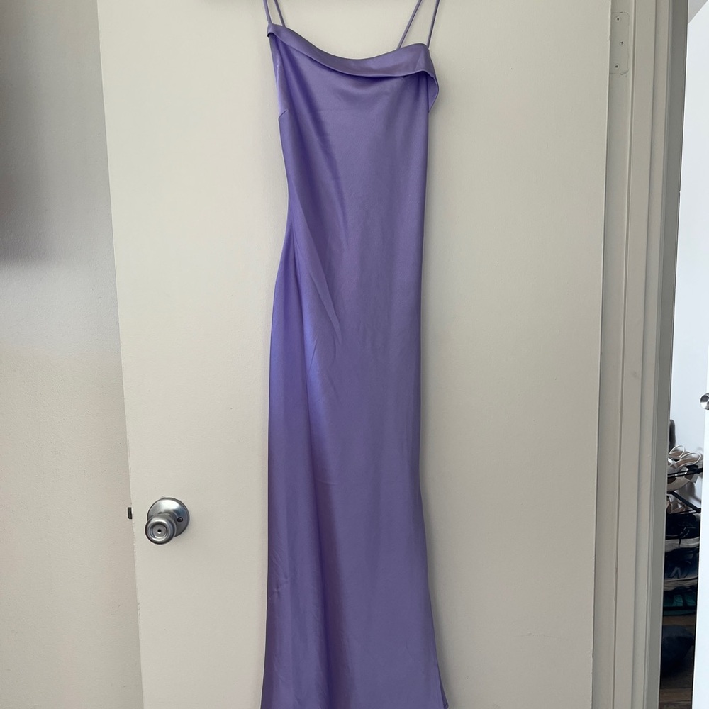 ASTR the Label Lilac Slip Dress